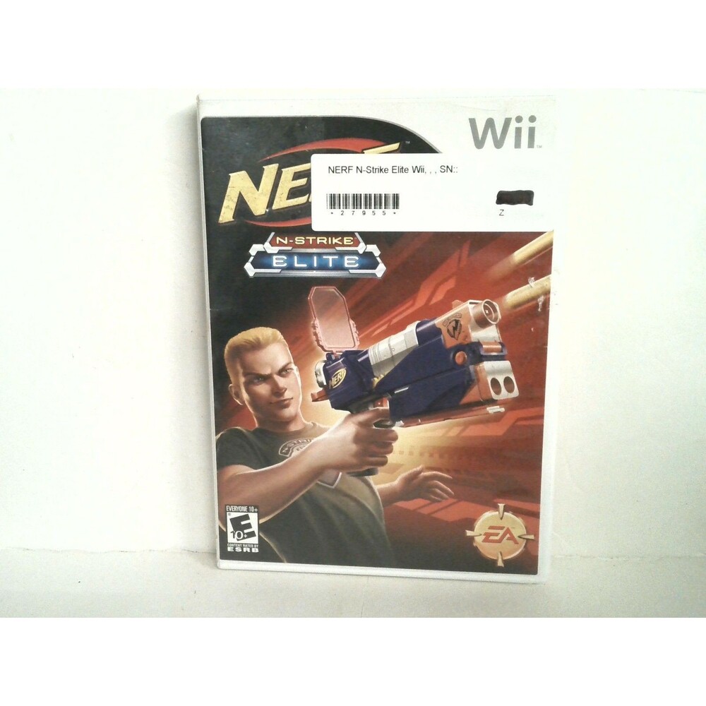 Nerf N-Strike Elite Wii Action Genre